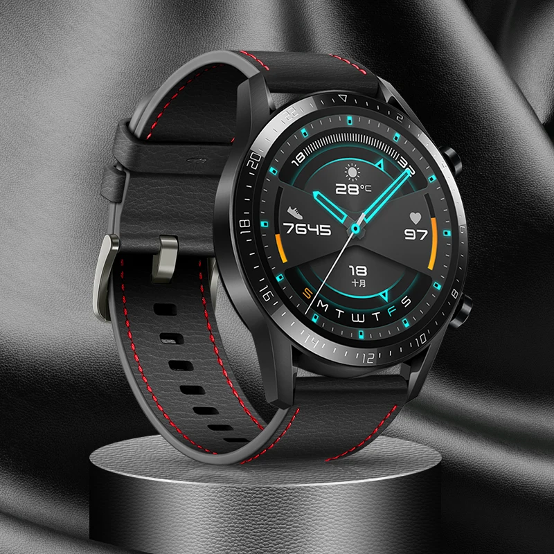 22mm Leather Band For HUAWEI Watch 3 /3 pro GT 2 Pro Strap For Samsung Galaxy Watch 3 45MM Gear S3 Amazfit GTR 47mm Accessories
22mm Leather Band For HUAWEI Watch 3 /3 pro GT 2 Pro Strap For Samsung Galaxy Watch 3 45MM Gear S3 Amazfit GTR 47mm Accessories