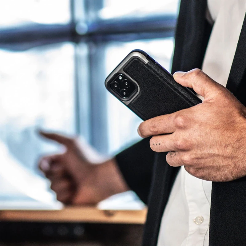 X-Doria Defense Prime, iPhone 11/Pro/MAXCase - Military Grade Drop Tested,Luxurious leather Back Panel Case,feels great in hand
X-Doria Defense Prime, iPhone 11/Pro/MAXCase - Military Grade Drop Tested,Luxurious leather Back Panel Case,feels great in hand