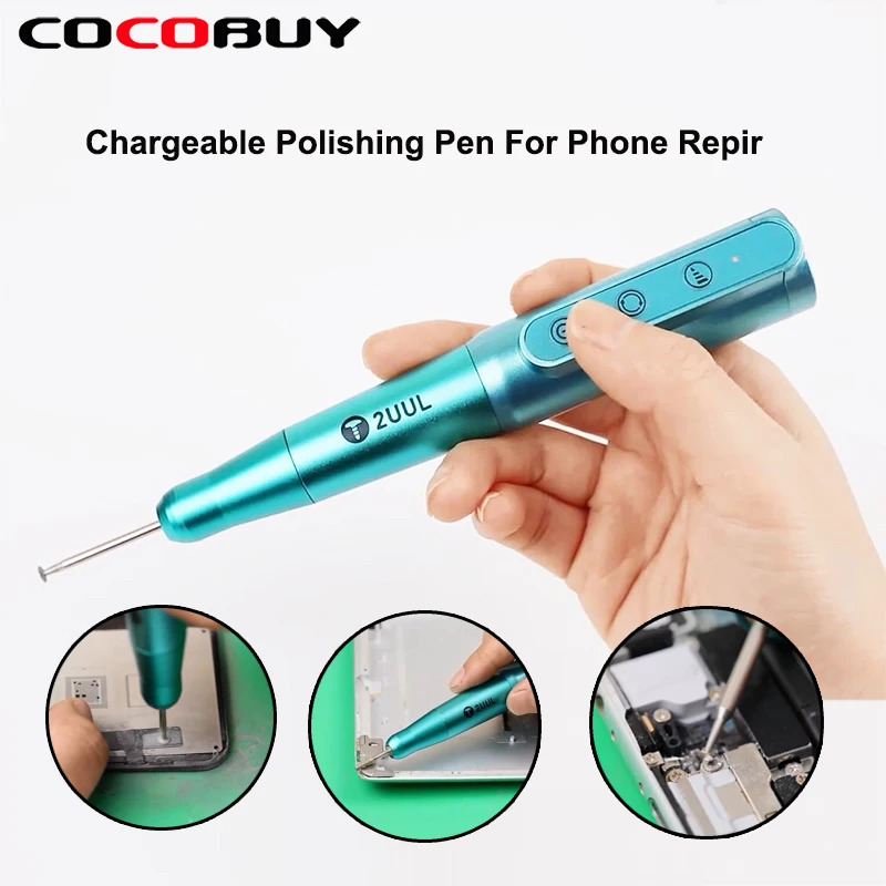 2UUL Intelligent Chargeable Polish Drill Pen For Phone Motherboard CPU Repair Screen Carving Disassembly Polishing Cutting Tools
2UUL Intelligent Chargeable Polish Drill Pen For Phone Motherboard CPU Repair Screen Carving Disassembly Polishing Cutting Tools