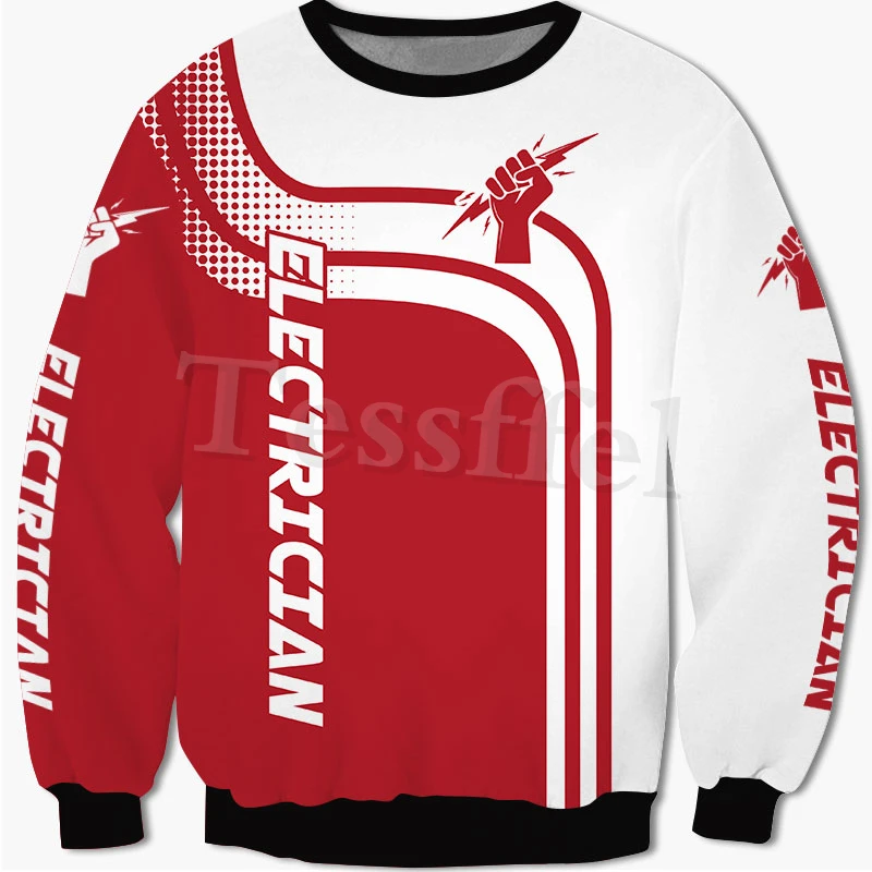 Tessffel Electrician Worker 3D Print 2021 New Fashion Cool Men's Sweatshirt Harajuku Zipper Hoodies Casual Streetwear Style-2
Tessffel Electrician Worker 3D Print 2021 New Fashion Cool Men's Sweatshirt Harajuku Zipper Hoodies Casual Streetwear Style-2