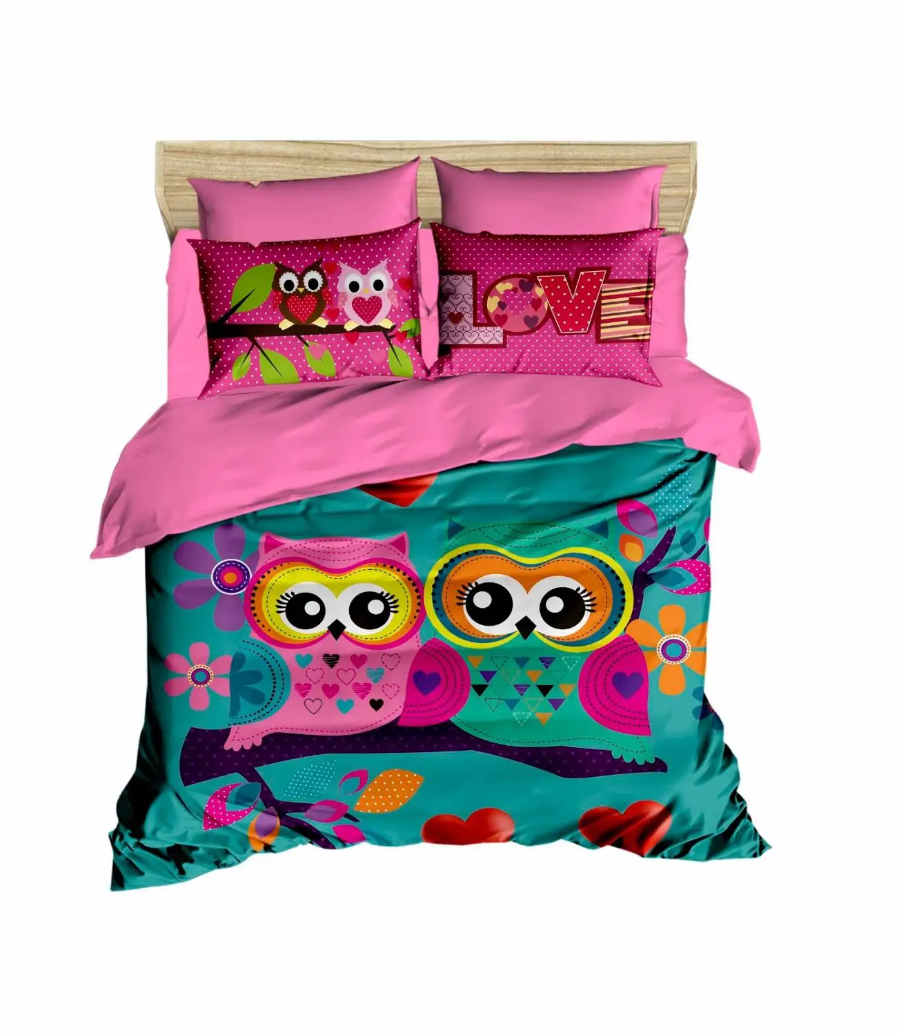 100% Turkish Cotton Owl Birds Themed 3D Printed Duvet Cover Set, All Sizes, Made in Turkey
100% Turkish Cotton Owl Birds Themed 3D Printed Duvet Cover Set, All Sizes, Made in Turkey