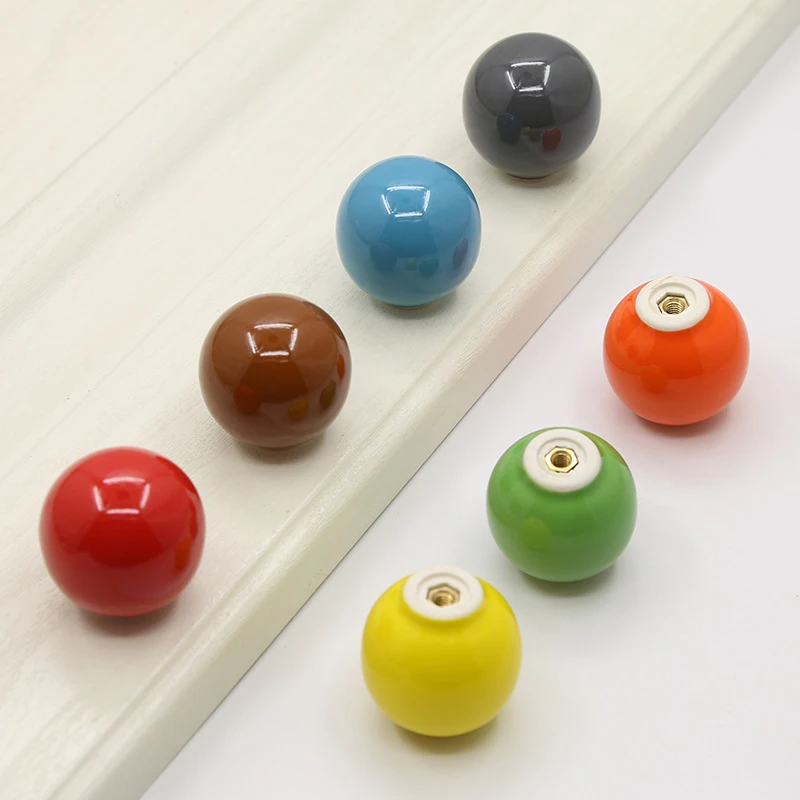 1PC High Quality Wardrobe Drawer Pulls Cabinet Ceramics Knob Single Hole Door Handle Colorful Home Decoration
1PC High Quality Wardrobe Drawer Pulls Cabinet Ceramics Knob Single Hole Door Handle Colorful Home Decoration