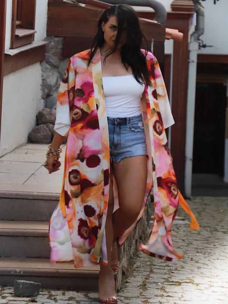 Women Kimono Pink Dream Dressing Gown 2021 New Season Yeim Livaolu Design Long Dress Figure Jacket Coat Streetwear Robe Cosplay Samurai Haori Yukata Japanese Style Bathrobe Traditional Special Edition
Women Kimono Pink Dream Dressing Gown 2021 New Season Yeim Livaolu Design Long Dress Figure Jacket Coat Streetwear Robe Cosplay Samurai Haori Yukata Japanese Style Bathrobe Traditional Special Edition