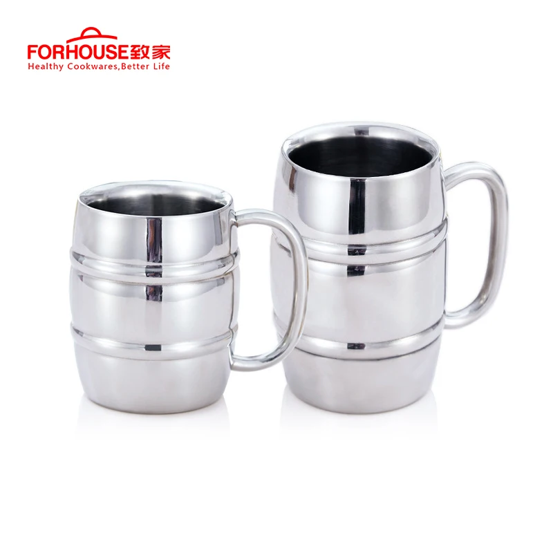 550ML Beer Mug Double-Layer Stainless Steel Milk Coffee Tea Children's Drinking Cup With Handle 350ML
550ML Beer Mug Double-Layer Stainless Steel Milk Coffee Tea Children's Drinking Cup With Handle 350ML