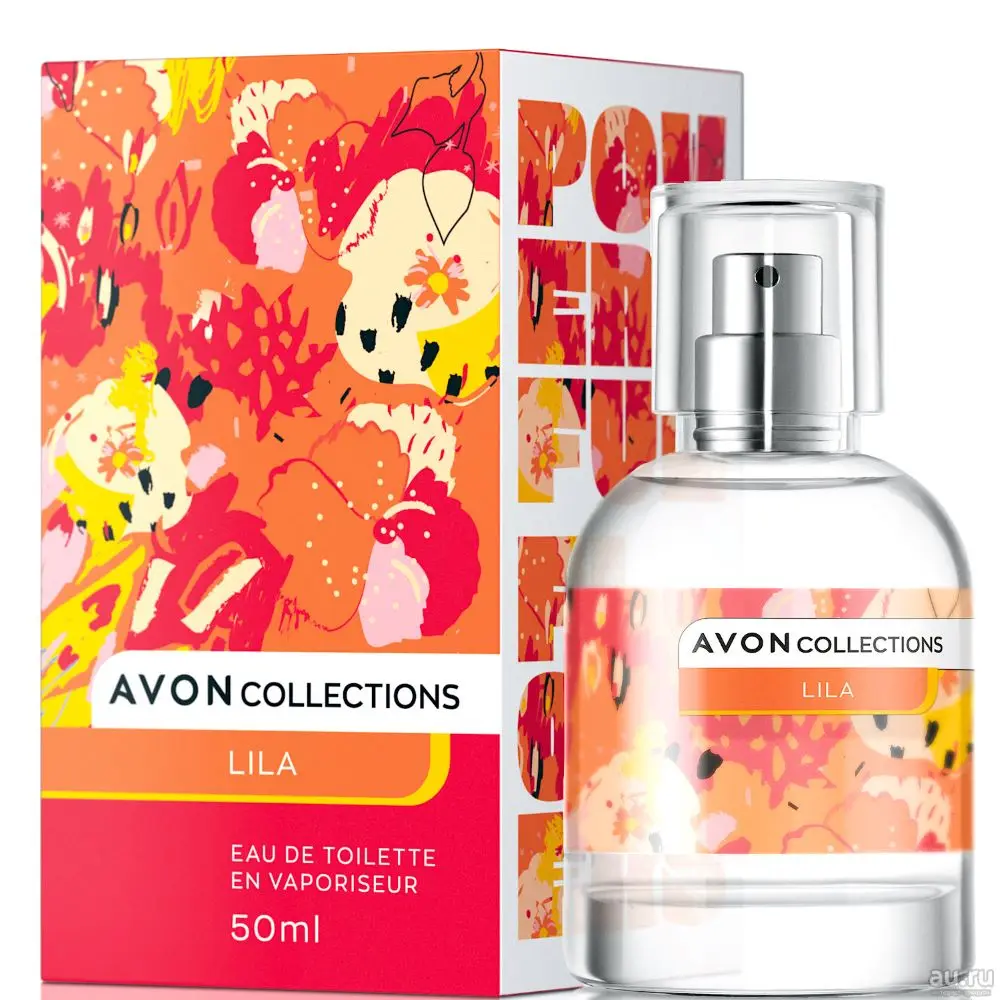 Туалетная вода AVON Collections Powerful Flowers Lila для нее парфюм духи 50 мл 100% оригинал - купить