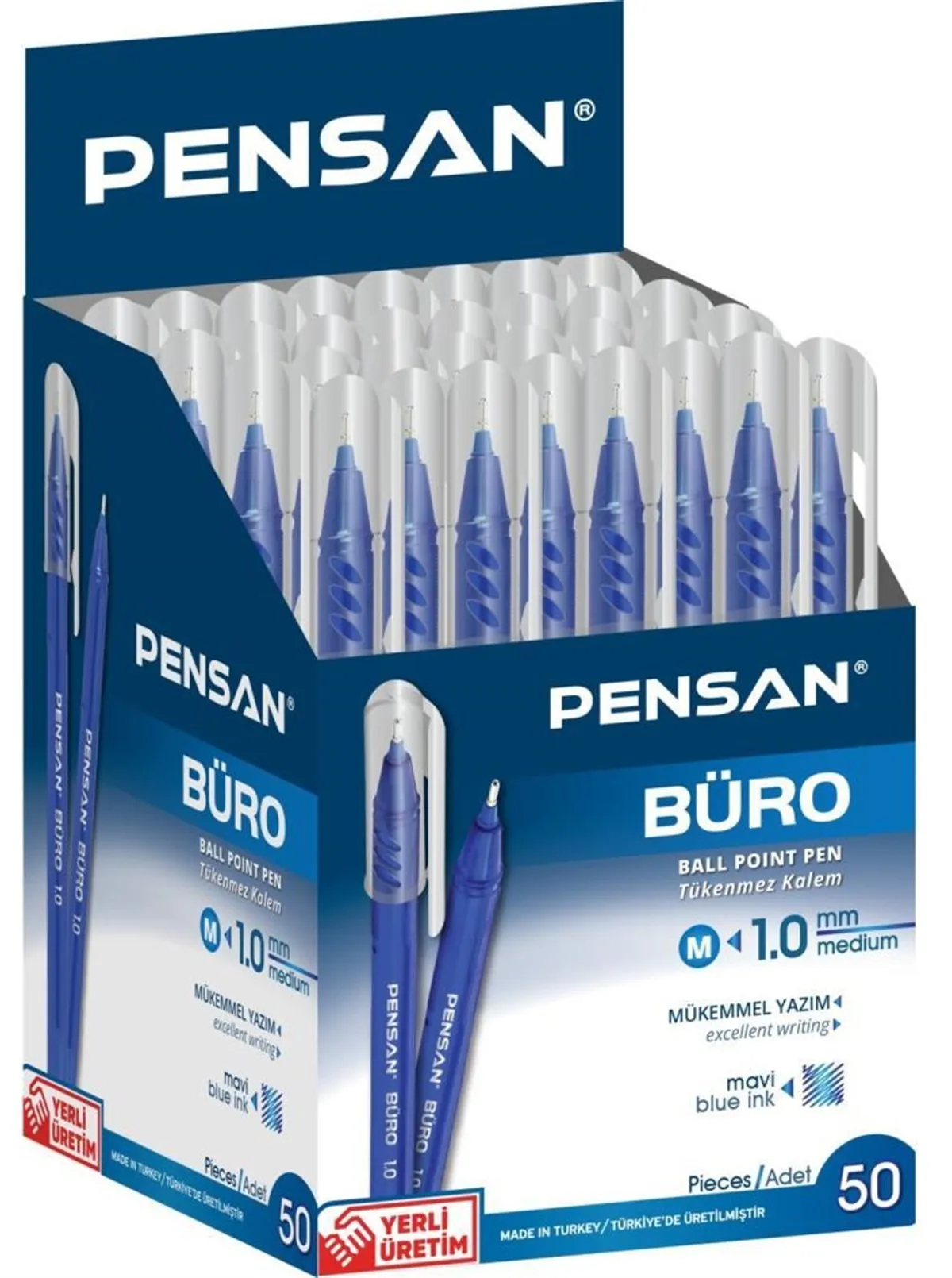 50 pcs Pensan Pen Black Blue Round Bic Stic Classic Pencil Ballpoint Box Office Stationary School College Writing Christmas
50 pcs Pensan Pen Black Blue Round Bic Stic Classic Pencil Ballpoint Box Office Stationary School College Writing Christmas