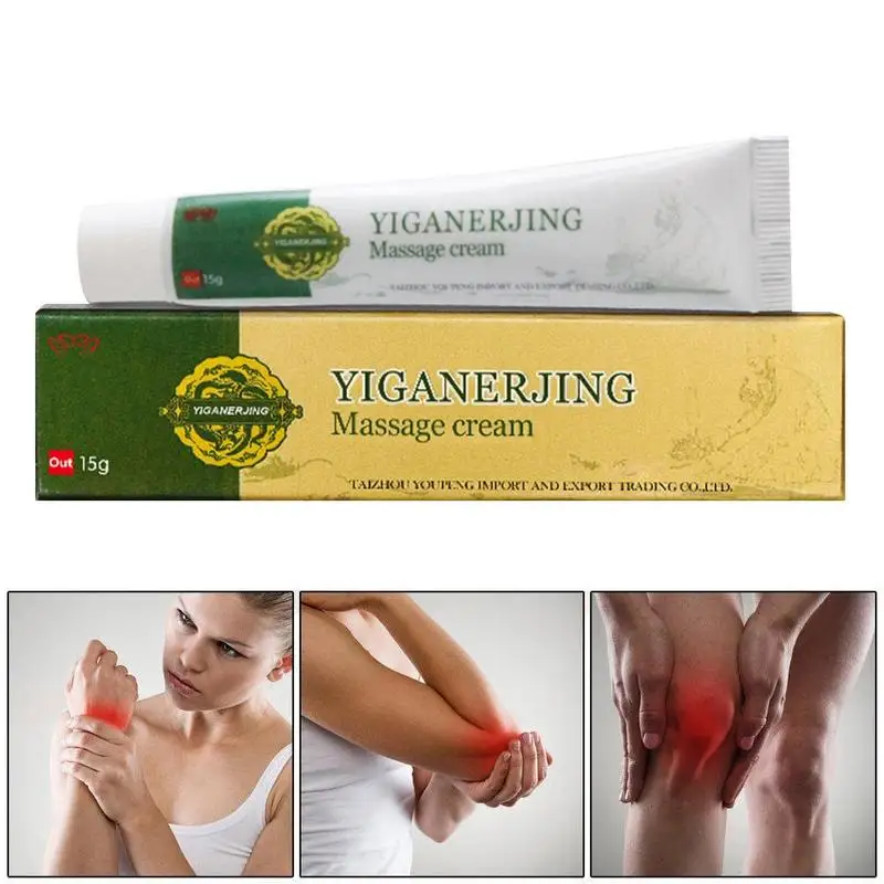 10PCS YIGANERJING Analgesic Cream Bone Muscles Massage Cream Rheumatoid Arthritis Joint Back Pain Relief Analgesic Balm Ointment
10PCS YIGANERJING Analgesic Cream Bone Muscles Massage Cream Rheumatoid Arthritis Joint Back Pain Relief Analgesic Balm Ointment