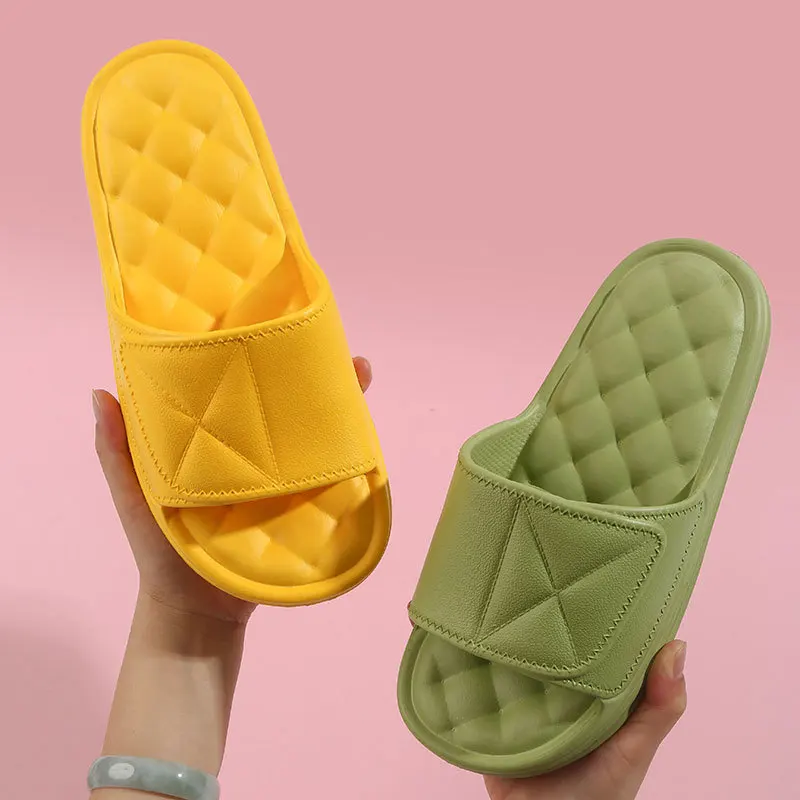Home Slippers Thick Platform Bathroom Cloud Slippers Non-slip Flip Flops Woman Sandals Women Fashion Soft Sole EVA Indoor Slides
Home Slippers Thick Platform Bathroom Cloud Slippers Non-slip Flip Flops Woman Sandals Women Fashion Soft Sole EVA Indoor Slides
