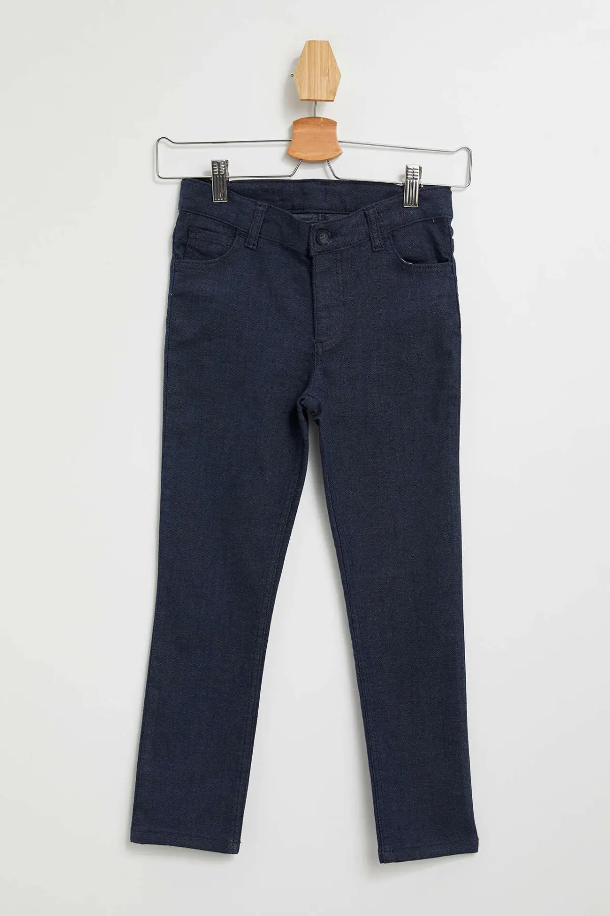 DeFacto/осенние длинные штаны зеленого цвета для мальчиков повседневные Прямые