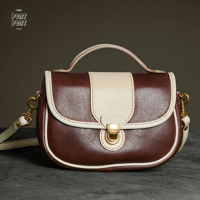 High End Female Handbag Satchel Shoulder Strap Crossbody Bag Vegetable Tanned Genuine Leather For Women sac a main femme bolsas
High End Female Handbag Satchel Shoulder Strap Crossbody Bag Vegetable Tanned Genuine Leather For Women sac a main femme bolsas