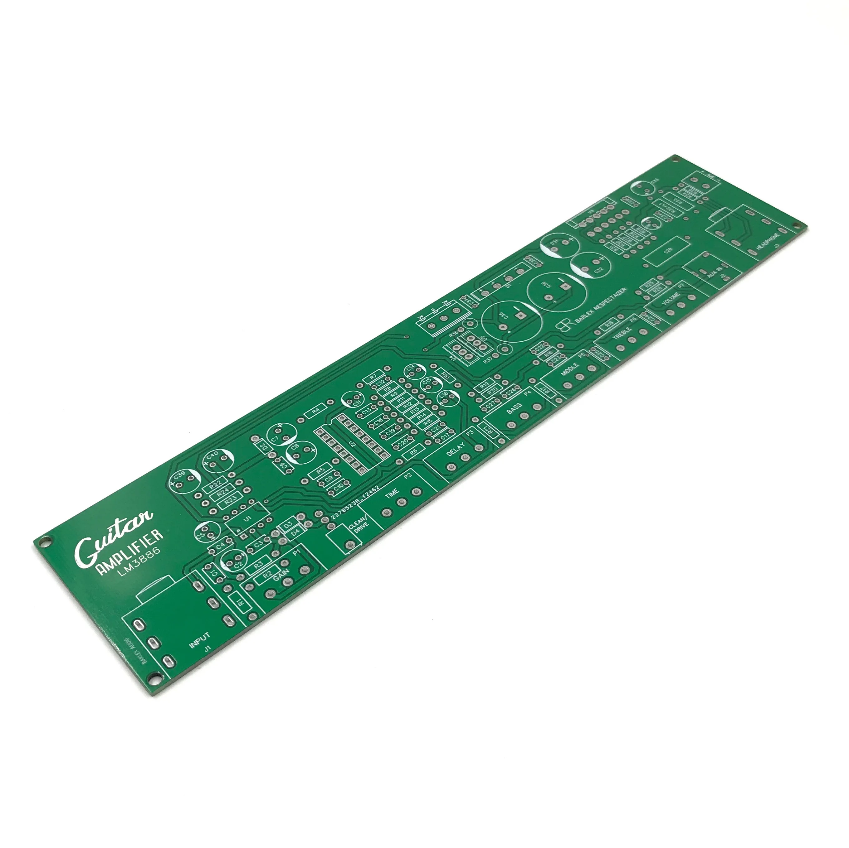 Guitar Power Amplifier Circuit Board PCB Sound Amp LM3886 Clean Drive Time Delay Echo Bass Mid Treble Volume Audio Tone DIY
Guitar Power Amplifier Circuit Board PCB Sound Amp LM3886 Clean Drive Time Delay Echo Bass Mid Treble Volume Audio Tone DIY