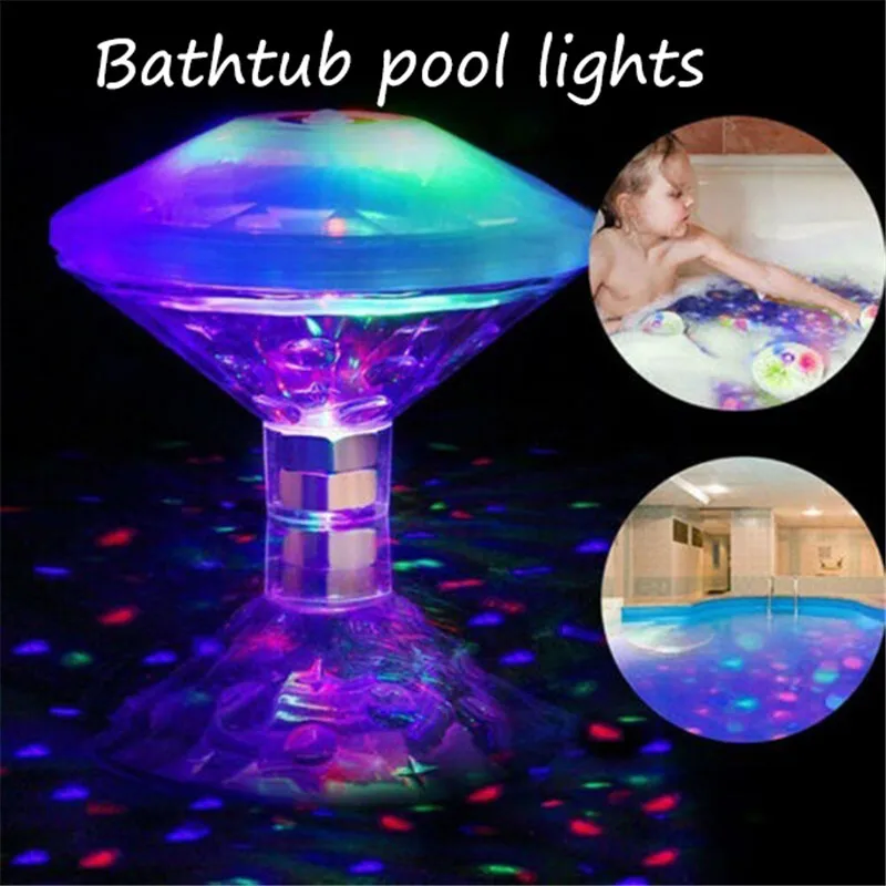 Underwater Lights Waterproof Colorful Pattern Floating Bath Lamp Creative Swimming Pool waterproof Bathtub Decoration Lamp
Underwater Lights Waterproof Colorful Pattern Floating Bath Lamp Creative Swimming Pool waterproof Bathtub Decoration Lamp