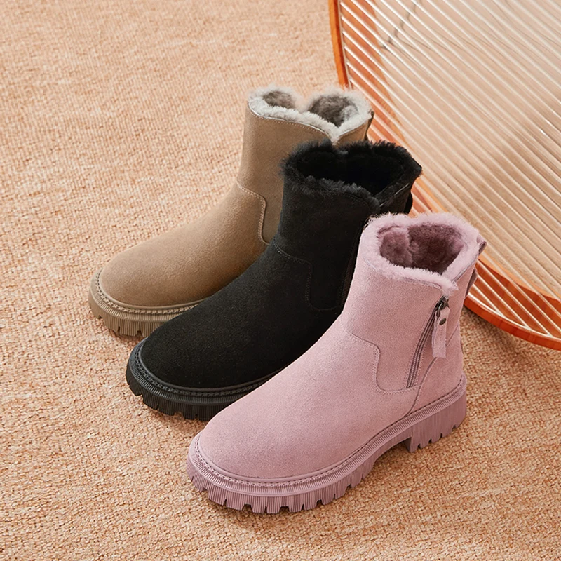 Goldencamel Women Boots Winter 2022 Plus Velvet Ankle Boots Fur Snow Women's Boots for Women Free Shipping Ladies Heel Shoes
Goldencamel Women Boots Winter 2022 Plus Velvet Ankle Boots Fur Snow Women's Boots for Women Free Shipping Ladies Heel Shoes