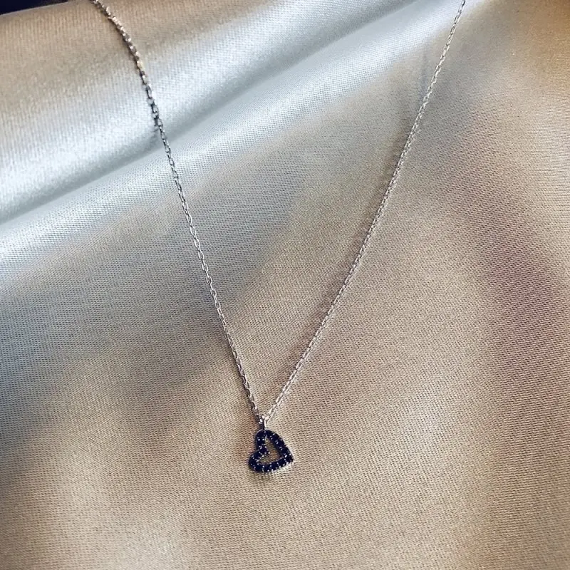 Heart 925 Sterling Silver Necklace Women Girls Gift Jewelry Accessories Fashion Handmade Elegant Chain
Heart 925 Sterling Silver Necklace Women Girls Gift Jewelry Accessories Fashion Handmade Elegant Chain