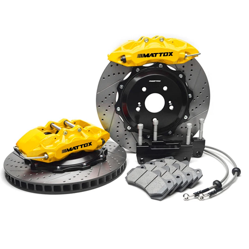 

Mattox Racing BIg Brake Kit 2-Piece Forged 6POT Caliper Slotted and Drilled Rotor 355x32mm For Supra 1993 1998 Front 18/19inch