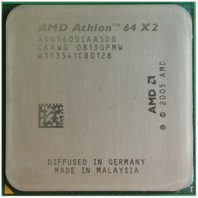 б/у процессор сокет Am2 AMD Athlon 64 X2 5600+ ADO5600IAA5DO|Процессоры| |