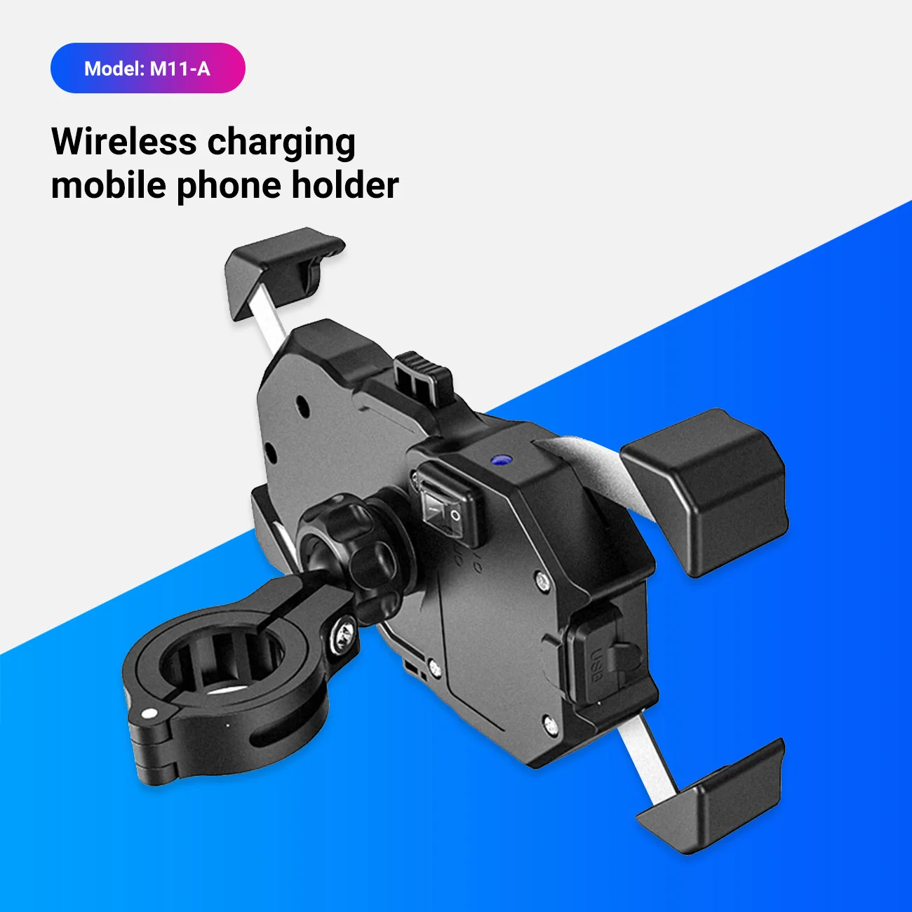 Motorcycle Charging Phone Holder 15W Wireless Smart Charger QC3.0 Wire Charing 2 in1 Handlebar Navigation Bracket Moto GPS Mount
Motorcycle Charging Phone Holder 15W Wireless Smart Charger QC3.0 Wire Charing 2 in1 Handlebar Navigation Bracket Moto GPS Mount