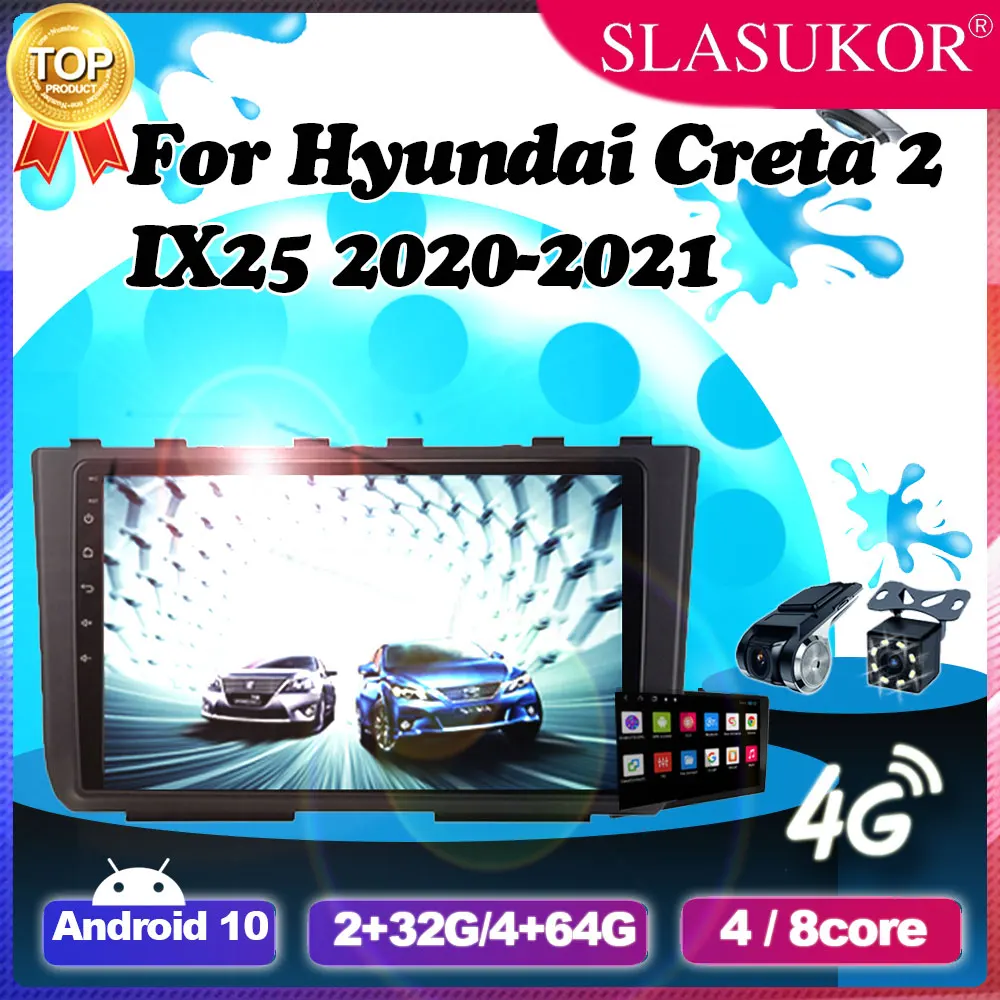 Автомагнитола 2 din, мультимедийный видеоплеер на Android 10, экран 10 дюймов, 6 ГБ + 128 Гб, с GPS Навигатором, для Hyundai Creta 2 IX25 2020 2021
Автомагнитола 2 din, мультимедийный видеоплеер на Android 10, экран 10 дюймов, 6 ГБ + 128 Гб, с GPS Навигатором, для Hyundai Creta 2 IX25 2020 2021