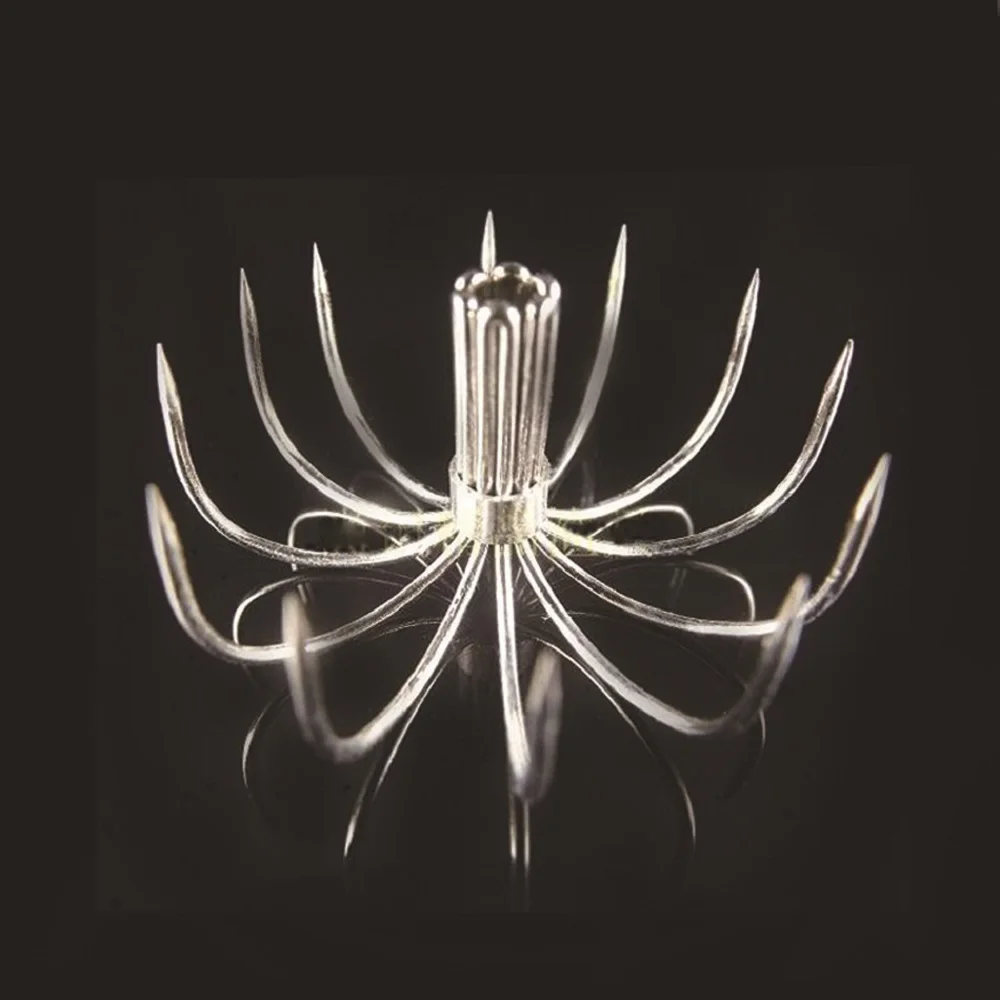 10 шт., рыболовный крючок, 12 игл, из нержавеющей стали
10 шт., рыболовный крючок, 12 игл, из нержавеющей стали