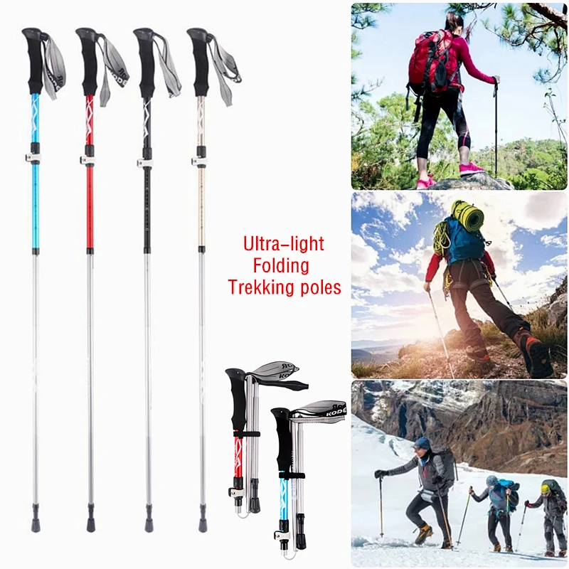 5-Section Outdoor Fold Trekking Poles Camping Portable Walking Hiking Stick Ultralight Nordic Walking Stick Telescopic Pole
5-Section Outdoor Fold Trekking Poles Camping Portable Walking Hiking Stick Ultralight Nordic Walking Stick Telescopic Pole