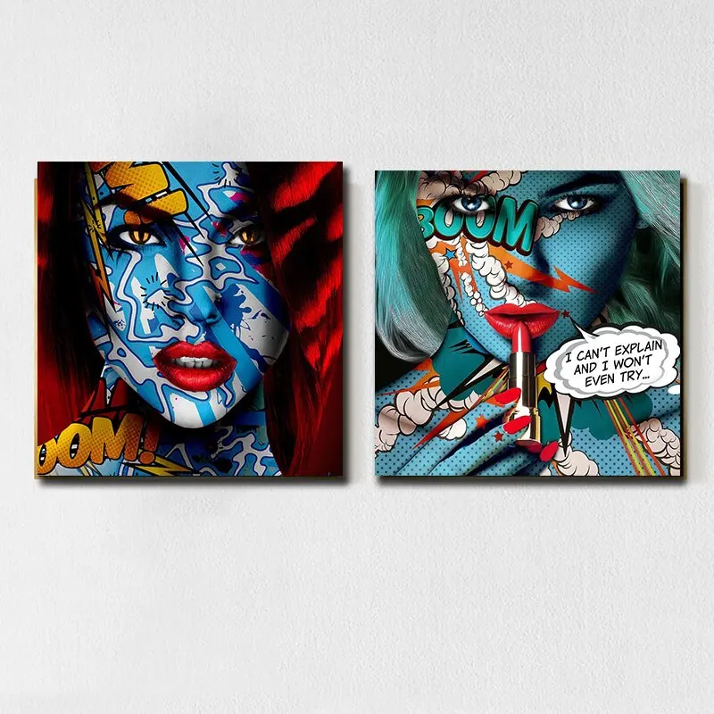 Graffiti Women Portrait Hand Painted Oil Painting Modern Posters Pictures Wall Art Decoration Cuadros For Living Room Posters
Graffiti Women Portrait Hand Painted Oil Painting Modern Posters Pictures Wall Art Decoration Cuadros For Living Room Posters