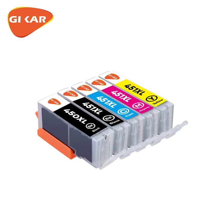 GIKAR Compatible Canon Printer Ink Cartridge PGI-450XL CLI-451XL PGI450XL PGI 450XL For canon PIXMA MG6340 MG7140 IP8740
GIKAR Compatible Canon Printer Ink Cartridge PGI-450XL CLI-451XL PGI450XL PGI 450XL For canon PIXMA MG6340 MG7140 IP8740