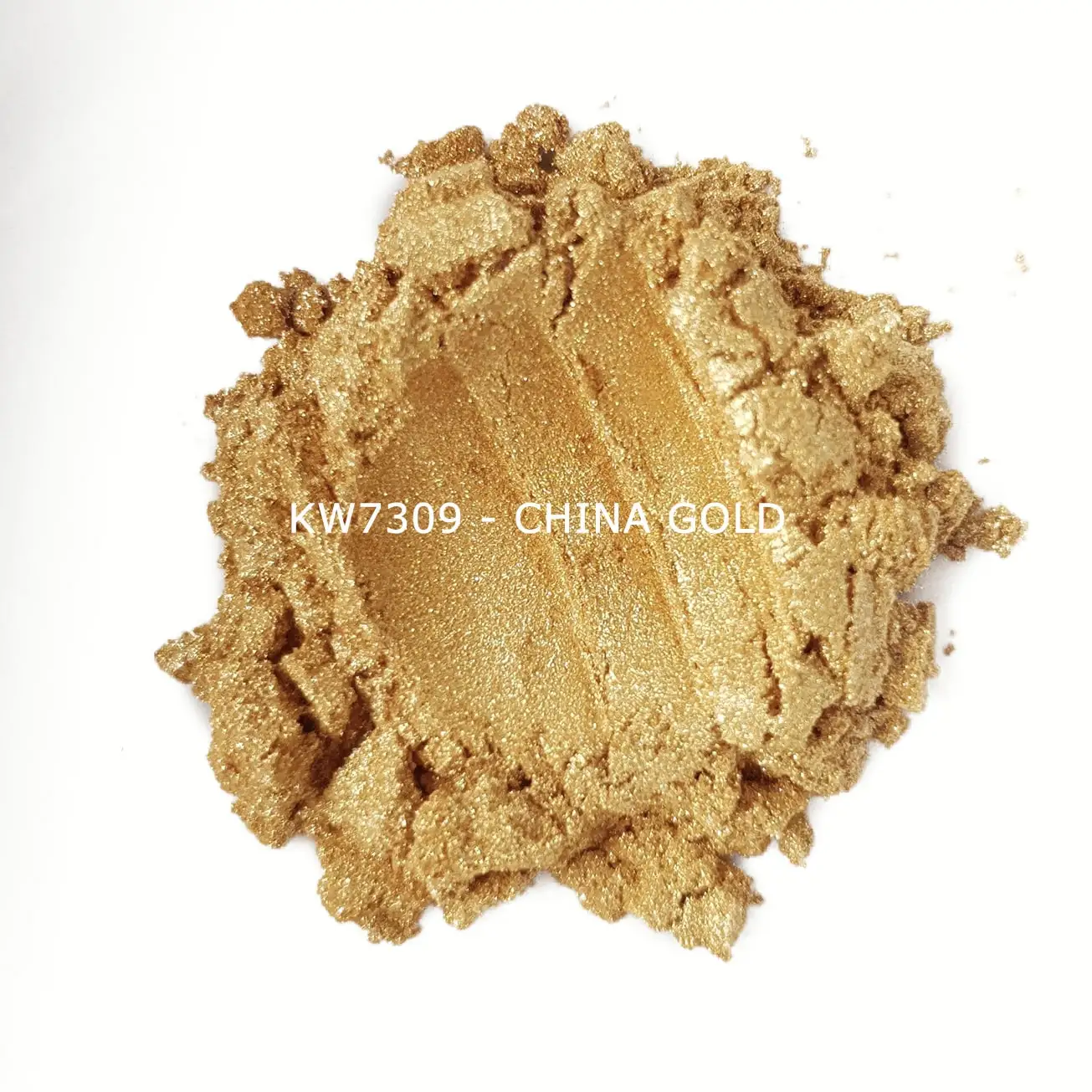 Перламутровый пигмент KW7309 - Золотой 10-60 мкм (China Gold) Фасовка По 25 г | Дом и сад