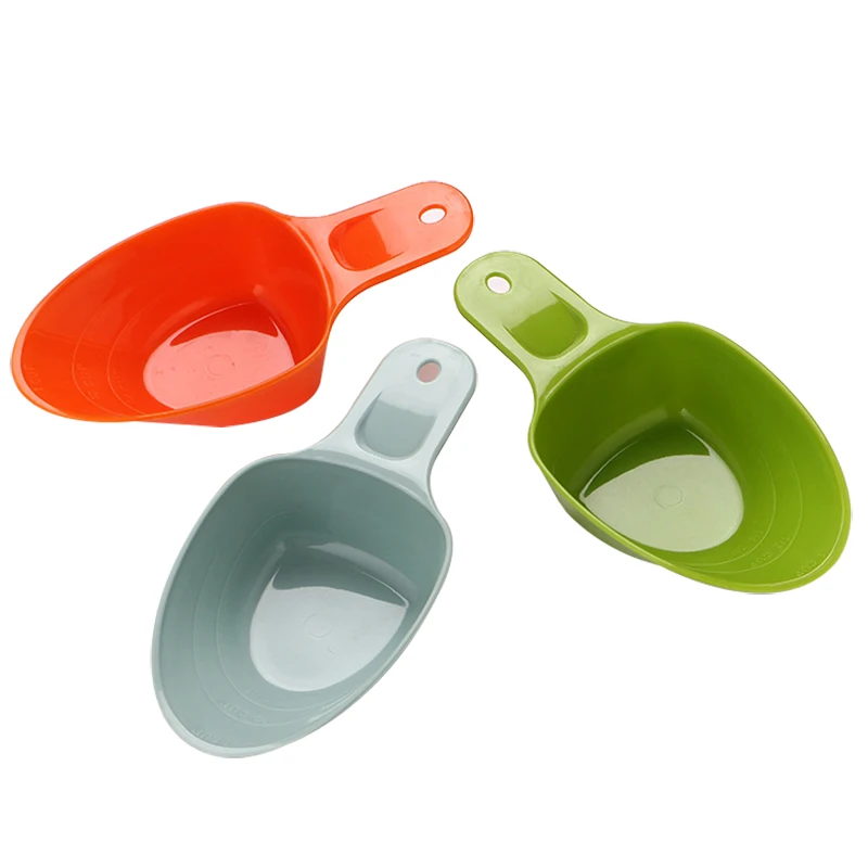 

Dog Food Shovel Plastic Feeding Scoop with Measuring 1 Cup 200ml