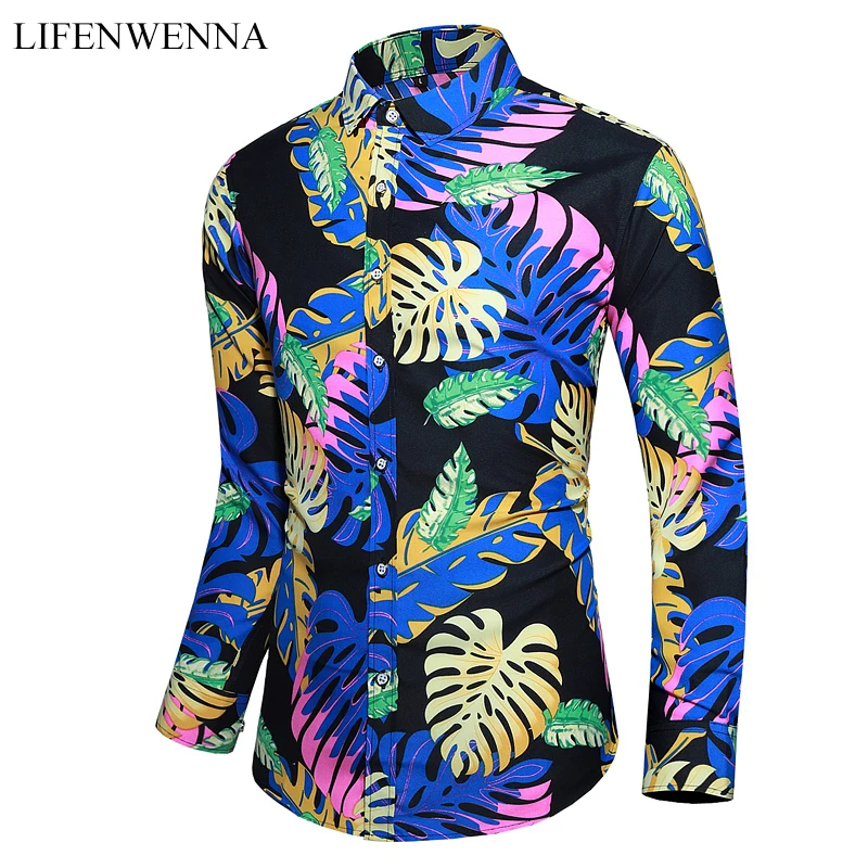 2020 Casual Shirt Men Spring New Arrival Floral Printed Long Sleeve Shirts Men's Fashion Business Office Shirt Plus Size 6XL 7XL
2020 Casual Shirt Men Spring New Arrival Floral Printed Long Sleeve Shirts Men's Fashion Business Office Shirt Plus Size 6XL 7XL