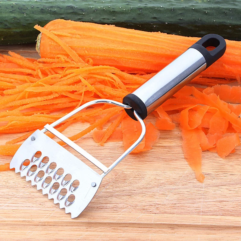 1PC Stainless Steel Multi-purpose Vegetable Handle Peeler for Cucumber Fruit Cutter Carrot Peeler Potato Grater Kitchen Tools
1PC Stainless Steel Multi-purpose Vegetable Handle Peeler for Cucumber Fruit Cutter Carrot Peeler Potato Grater Kitchen Tools