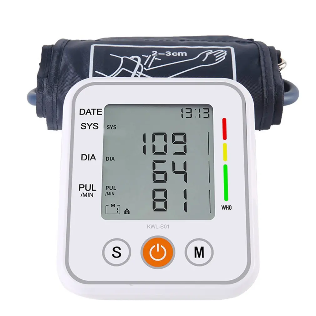 Sphygmomanometer Large Screen Arm Measuring Instrument Sphygmomanometer One Click Measurement Display Screen
Sphygmomanometer Large Screen Arm Measuring Instrument Sphygmomanometer One Click Measurement Display Screen