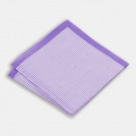 Lilac white patterned linen handkerchief 67827869
Lilac white patterned linen handkerchief 67827869