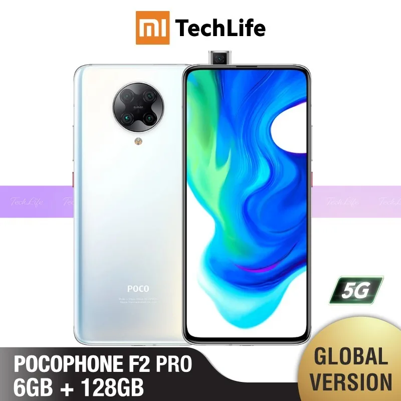 Глобальная версия Xiaomi Pocophone F2 Pro 6 ГБ ОЗУ 128 Гб ПЗУ (абсолютно новый/Герметичный) pocof2