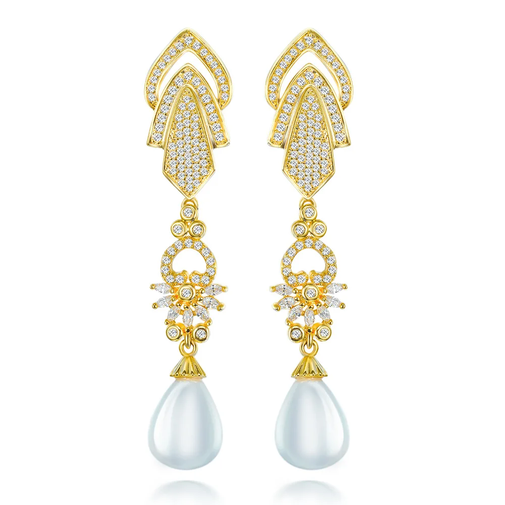 2021 New European And American Fashion Luxury Design Earrings Temperament Wild Earrings Micro-Inlaid Zircon
2021 New European And American Fashion Luxury Design Earrings Temperament Wild Earrings Micro-Inlaid Zircon