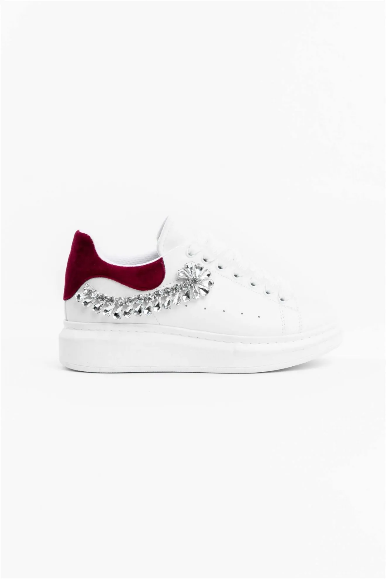 Velvet Stone Detail Women's Sneakers Sports Shoes Women's skate new chic Shoes streetwear women 2021 for girls White Shoes
Velvet Stone Detail Women's Sneakers Sports Shoes Women's skate new chic Shoes streetwear women 2021 for girls White Shoes