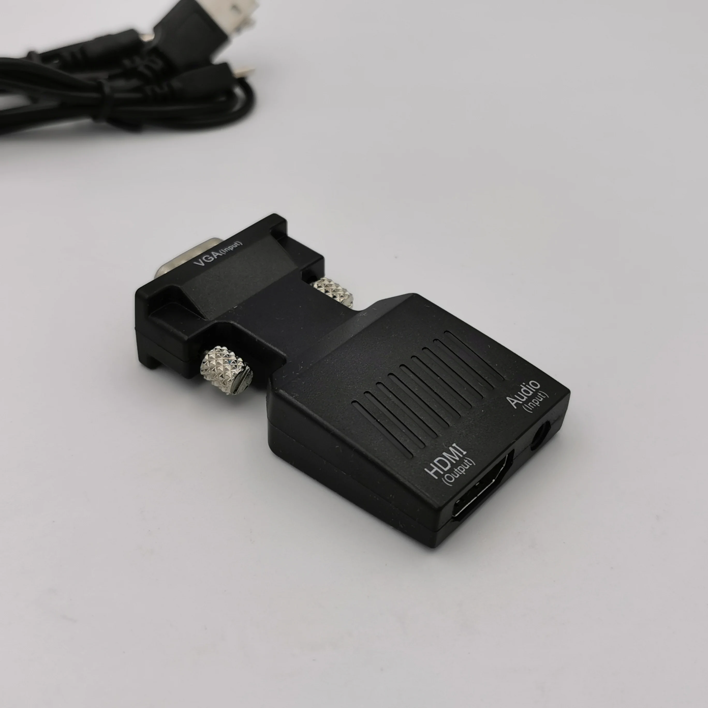 Переходник с VGA на HDMI со звуком и питанием