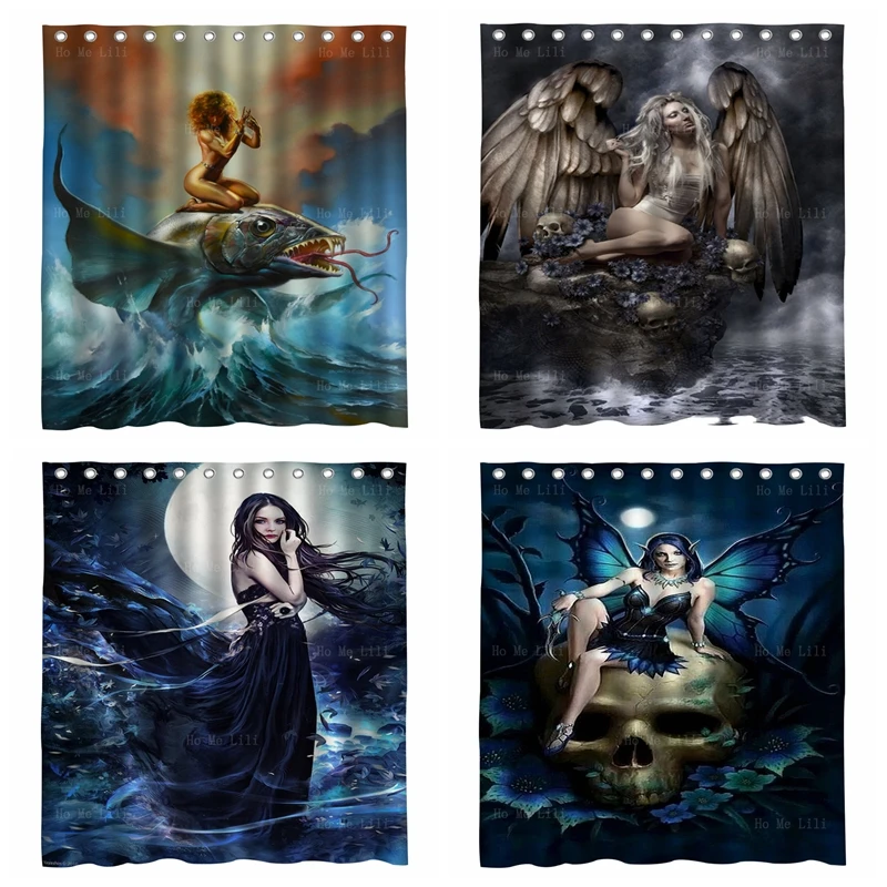 Beauty Queen Goth Siren Half Woman Bird Greek Mythology Elfen Skull Fairy Magical Creatures Shower Curtain By Ho Me Lili
Beauty Queen Goth Siren Half Woman Bird Greek Mythology Elfen Skull Fairy Magical Creatures Shower Curtain By Ho Me Lili