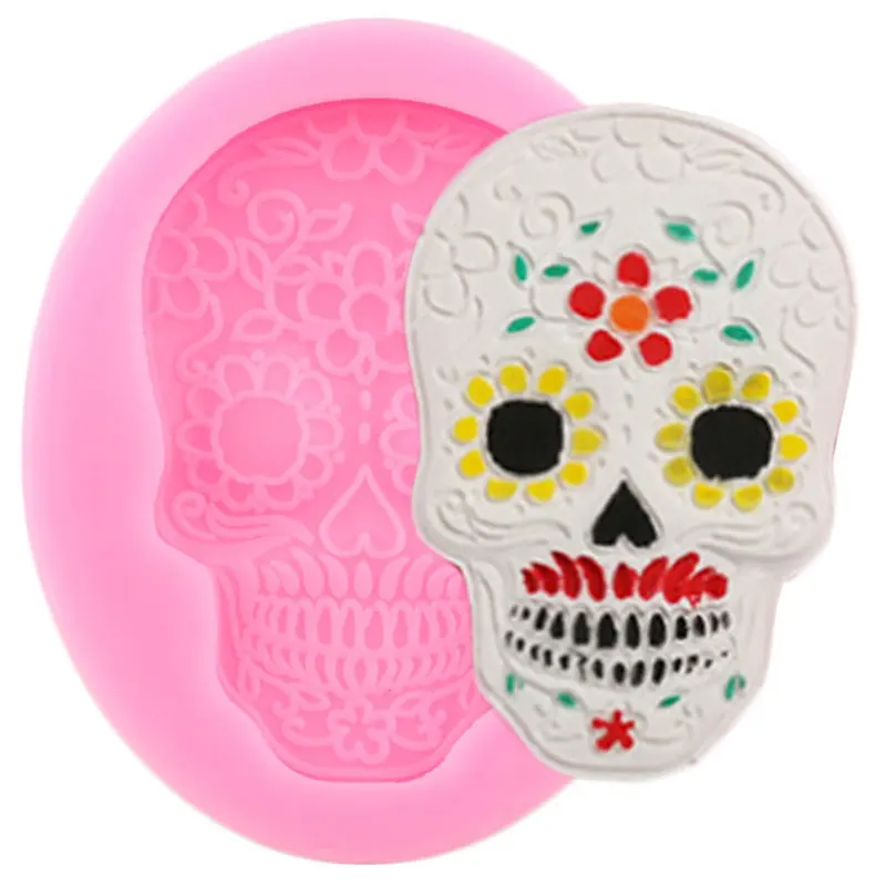 DIY Skull силиконовые формы для торта Хэллоуин Конфеты Смола глина Форма Шоколад инструменты для украшения тортов из мастики
DIY Skull силиконовые формы для торта Хэллоуин Конфеты Смола глина Форма Шоколад инструменты для украшения тортов из мастики