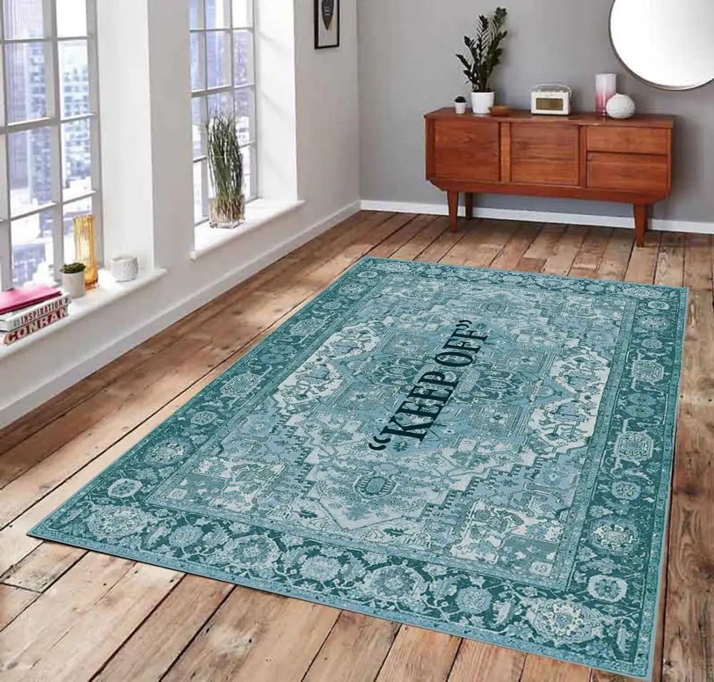 KEEP OFF 94 Patterned Carpet ,Non Slip Floor Carpet,Teen's Carpet,Turkish Rug
KEEP OFF 94 Patterned Carpet ,Non Slip Floor Carpet,Teen's Carpet,Turkish Rug