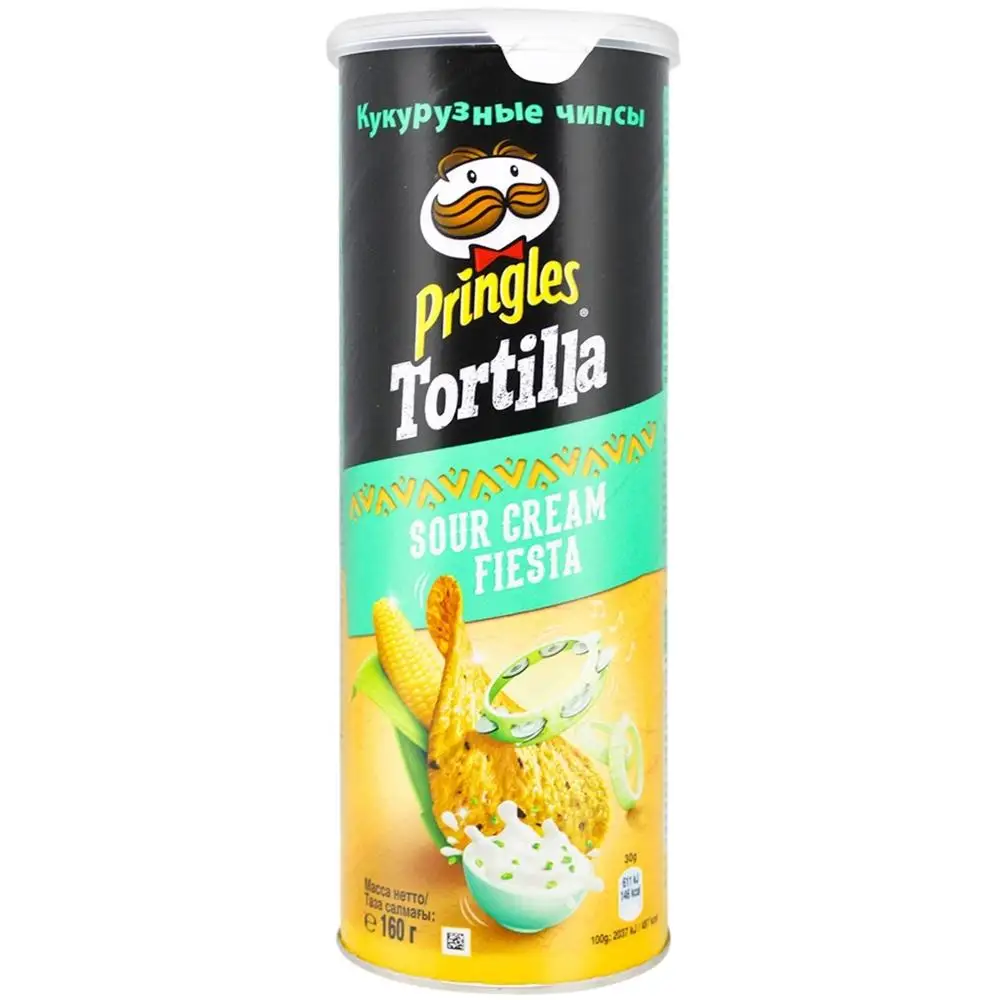 Чипсы Pringles со вкусом сметаны 160 г | Продукты