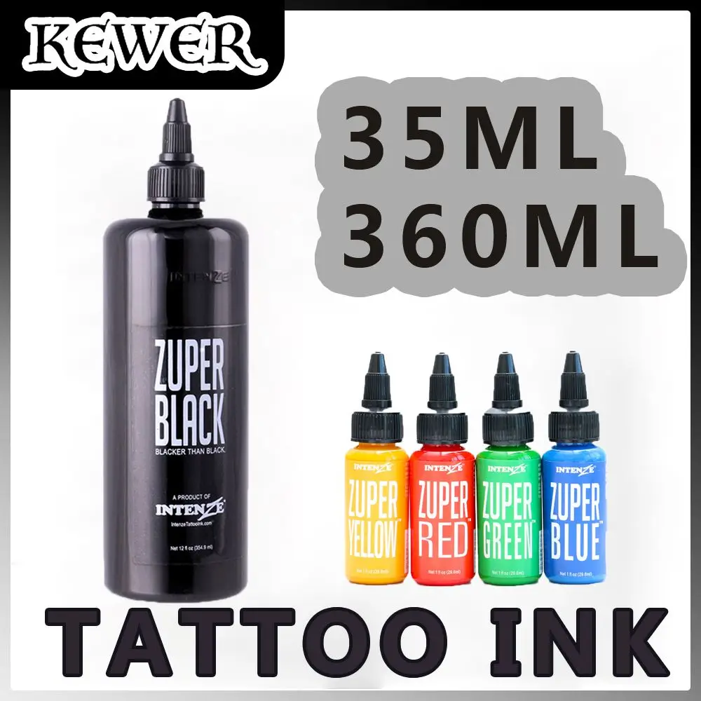 KEWER Tattoo Ink 35ML 360ML Security And Permanence Black Pigments Ink Suitable For Professional Beauty Tattoo Body Painting Art
KEWER Tattoo Ink 35ML 360ML Security And Permanence Black Pigments Ink Suitable For Professional Beauty Tattoo Body Painting Art