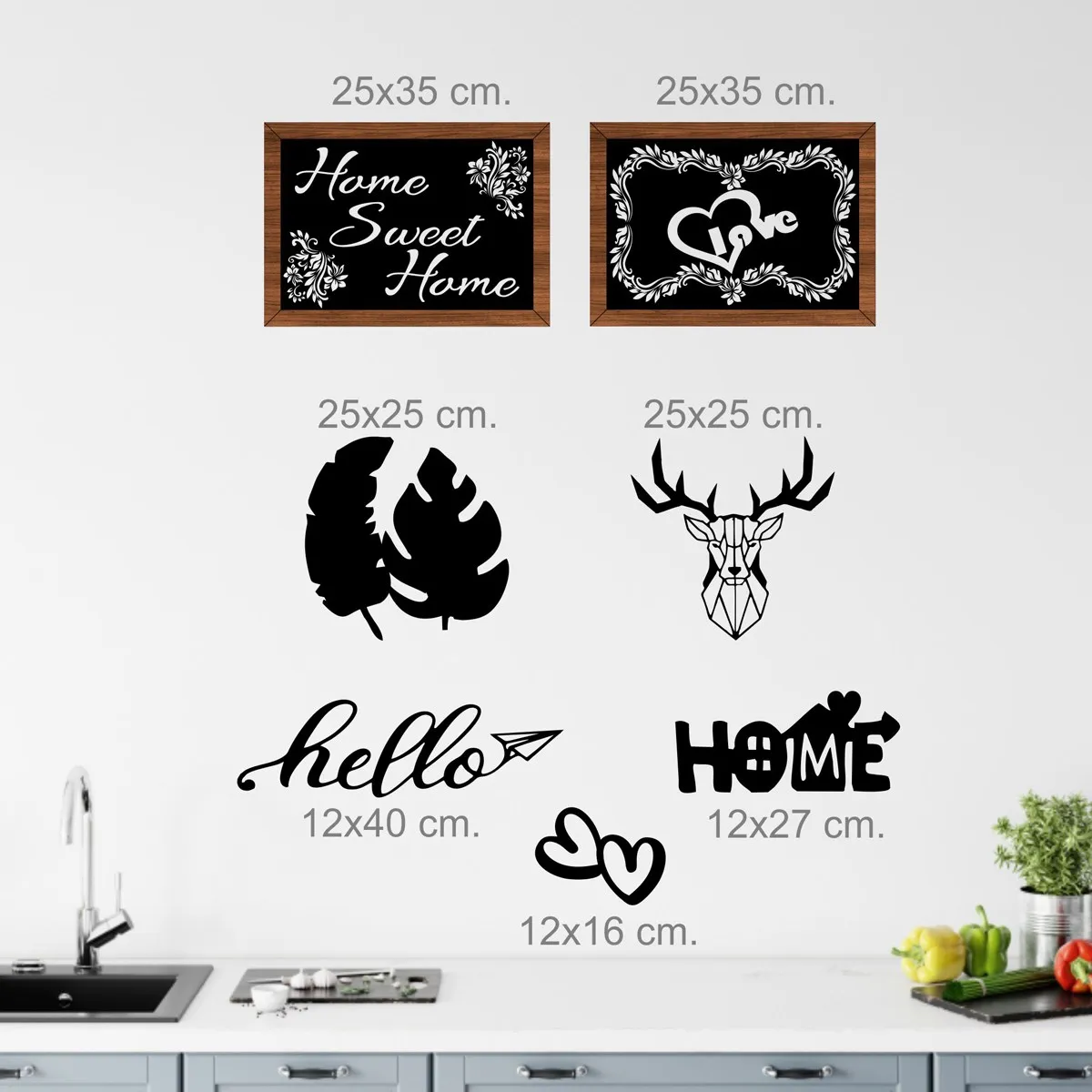 3D Wall Wood Laser Cut 7 Piece Kitchen Design Wall Decoration Signboard Decor My Rule New Style Your Home Art Home Gifts Vintage
3D Wall Wood Laser Cut 7 Piece Kitchen Design Wall Decoration Signboard Decor My Rule New Style Your Home Art Home Gifts Vintage