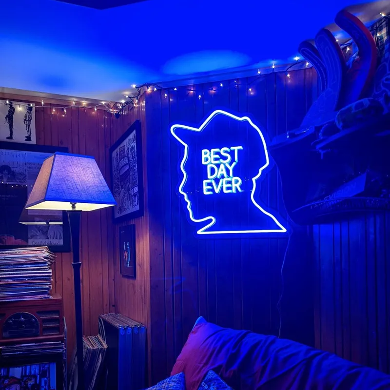 Best Day Ever Neon Light Sign LED Neon Light Handcrafted Light Up Sign Modern Art Decor Home Room Office Decor Wall Decor
Best Day Ever Neon Light Sign LED Neon Light Handcrafted Light Up Sign Modern Art Decor Home Room Office Decor Wall Decor