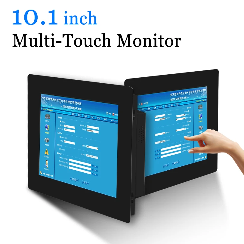 IP65 Protection 10.1 inch Wall hanging LCD Touch Monitor Projected Capacitive Touch screen Monitor VGA HDMI AV Output
IP65 Protection 10.1 inch Wall hanging LCD Touch Monitor Projected Capacitive Touch screen Monitor VGA HDMI AV Output