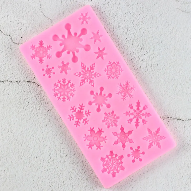Christmas Snowflake Silicone Mold DIY Cupcake Topper Fondant Cake Decorating Tools Candy Resin Clay Chocolate Gumpaste Moulds
Christmas Snowflake Silicone Mold DIY Cupcake Topper Fondant Cake Decorating Tools Candy Resin Clay Chocolate Gumpaste Moulds