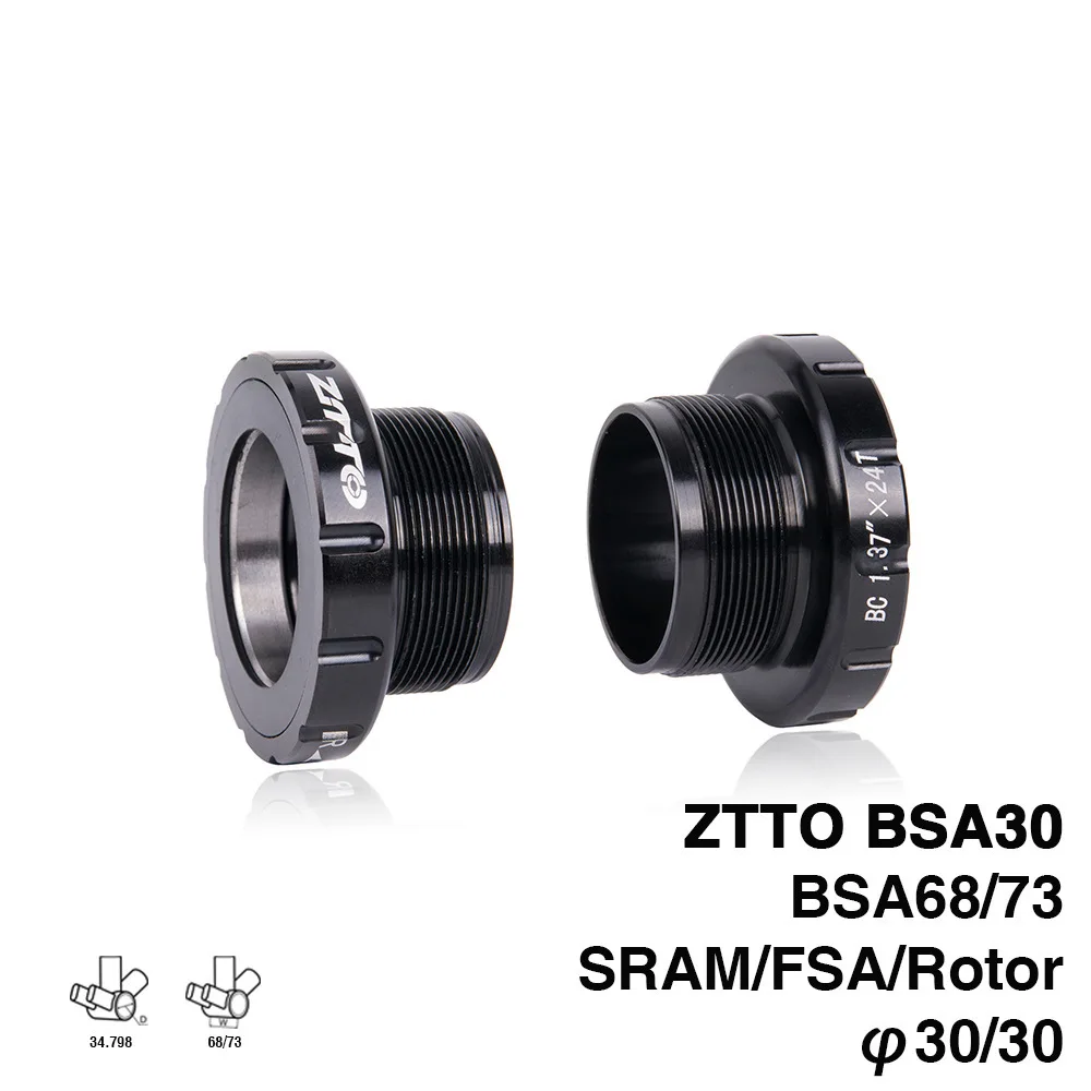 ZTTO BSA30 Ceramic Center Shaft BB68 Threaded Five-Way 68/35MM To BB30/PF30/386 Crankshaft Bicycle Accessories
ZTTO BSA30 Ceramic Center Shaft BB68 Threaded Five-Way 68/35MM To BB30/PF30/386 Crankshaft Bicycle Accessories