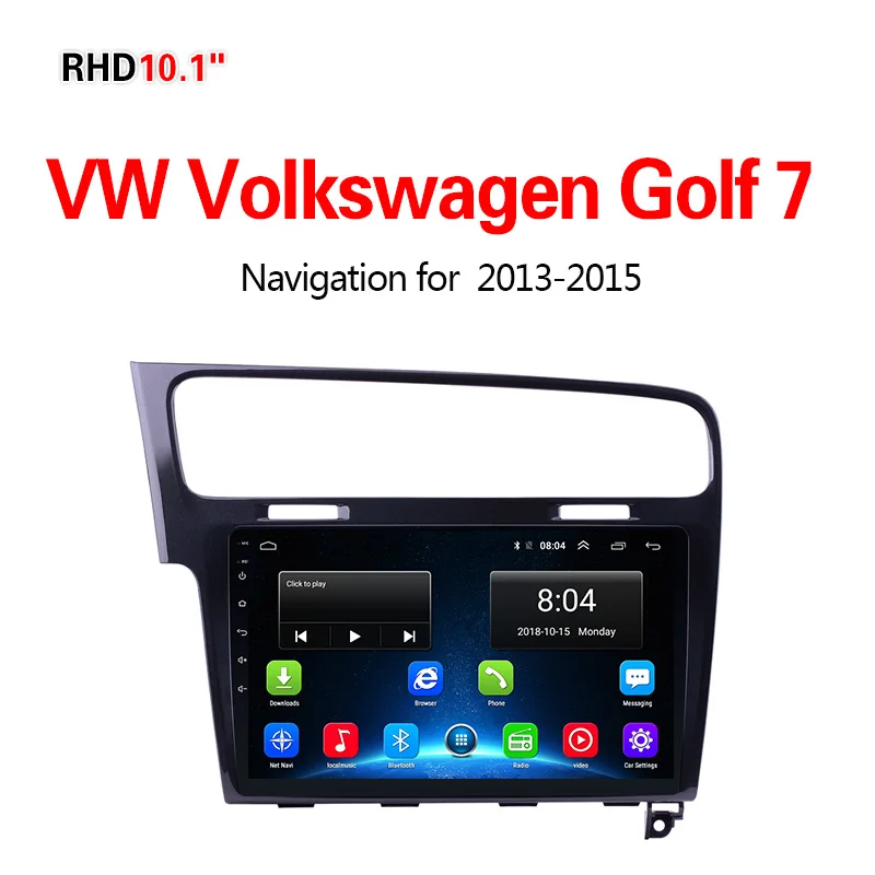 Lionet GPS Navigation for Car VW Volkswagen Golf 7 2013-2015 10.1Inch RV1008Y | Vehicle
