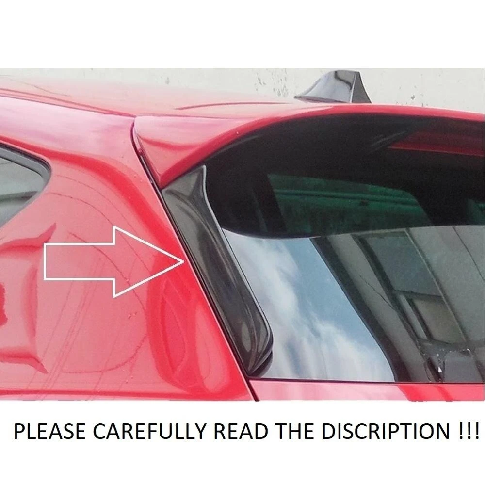 2 PCs Car Rear Side Roof Spoiler Window Side Wing Roof Spoiler Splitter Car Stickers For Seat Leon Mk3 Mk3.5 2013-2021
2 PCs Car Rear Side Roof Spoiler Window Side Wing Roof Spoiler Splitter Car Stickers For Seat Leon Mk3 Mk3.5 2013-2021