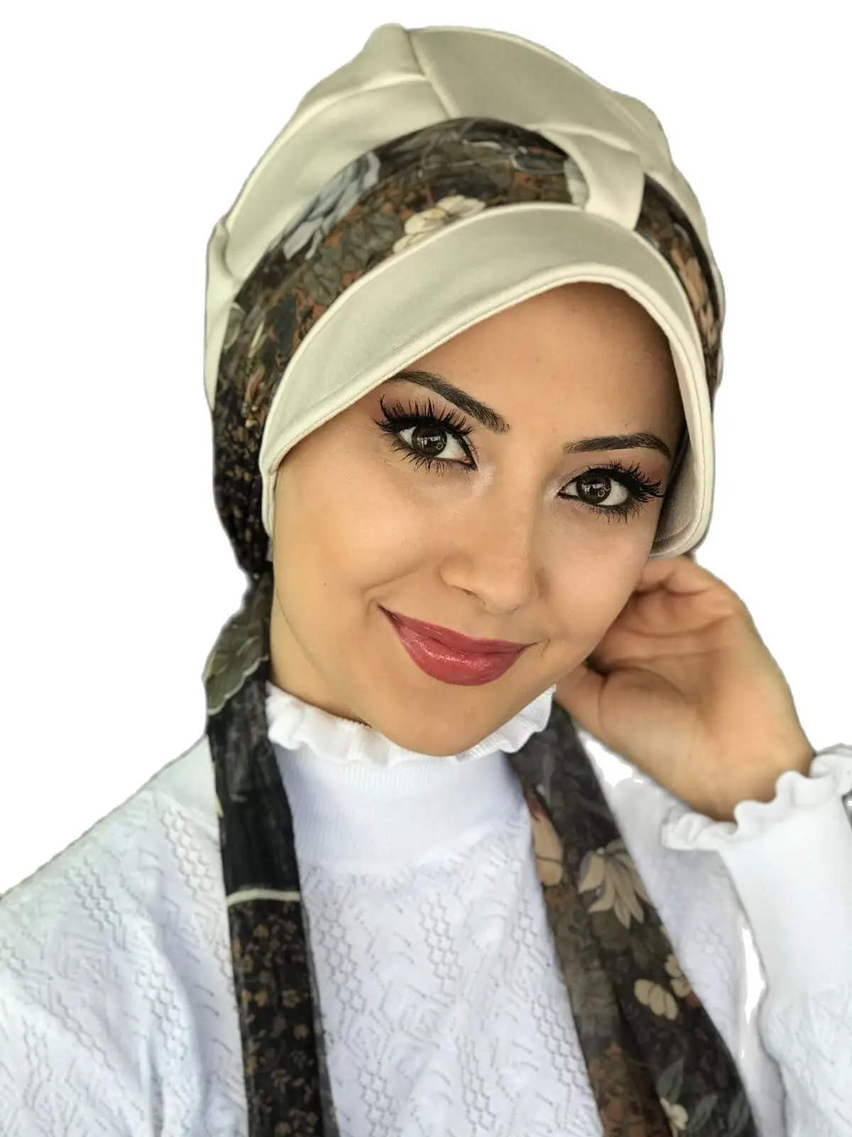 Islamic Fashion Muslim Women Hijab 2021 Trend Scarf Buckle Ready Raft Broken White Single Biritli Scarf Hat
Islamic Fashion Muslim Women Hijab 2021 Trend Scarf Buckle Ready Raft Broken White Single Biritli Scarf Hat
