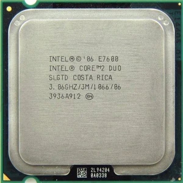 б/у процессор сокет 775 Intel Core2Duo E7600 3 06/3/1066 SLGTD | Компьютеры и офис